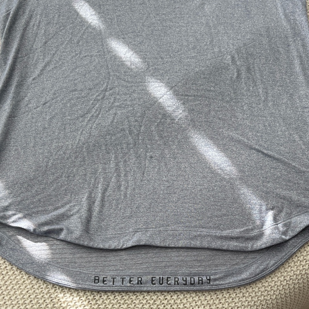 Lululemon Athletica Light Blue Short Sleeve Tee - Picture 9 of 12